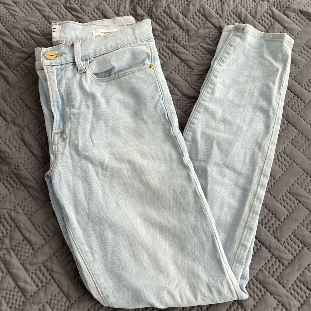 FRAME Denim Le High Skinny Jeans. Size 27